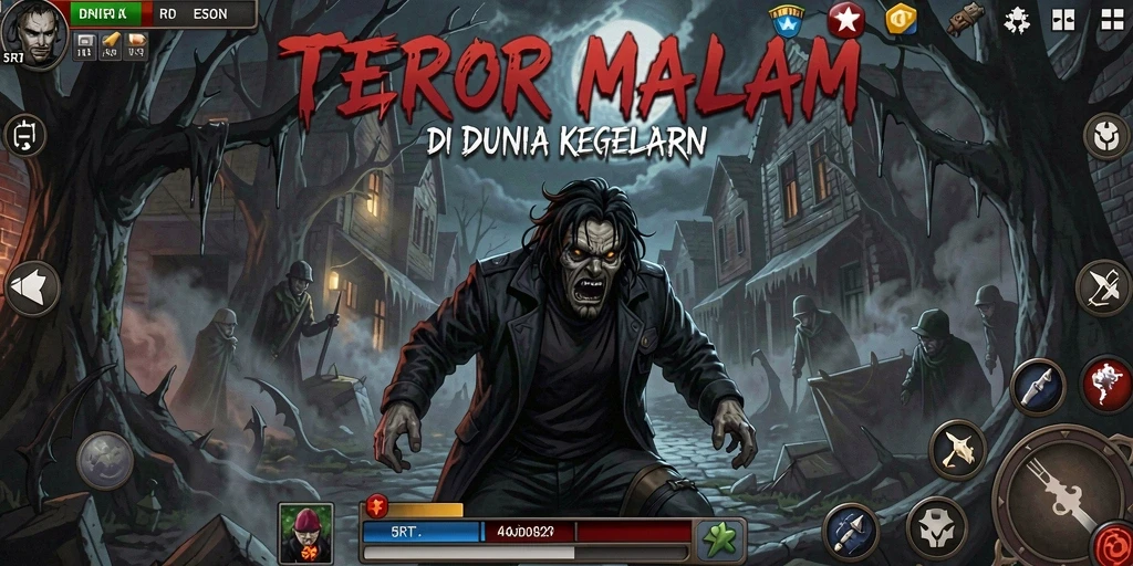 Gameplay menegangkan di dalam dunia kegelapan 5RT.