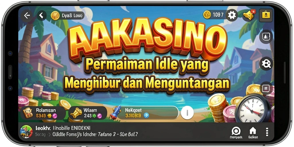 Tampilan gameplay AAKASINO yang menarik dan menghibur.