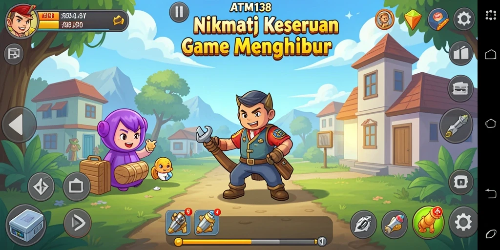 Gameplay menarik dari ATM138 yang seru dan adiktif.