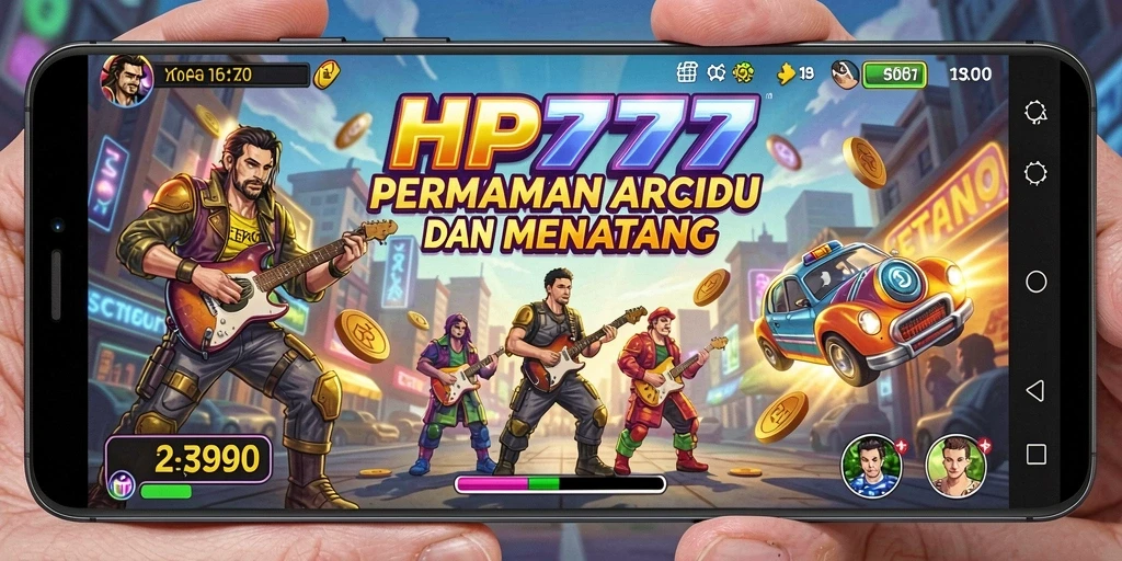 Screenshot gameplay seru dari HP777 yang menampilkan aksi menantang.