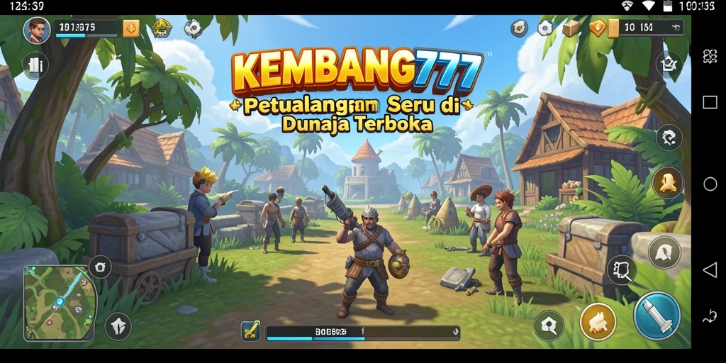 Tampilan gameplay KEMBANG777 yang menakjubkan di dunia terbuka.