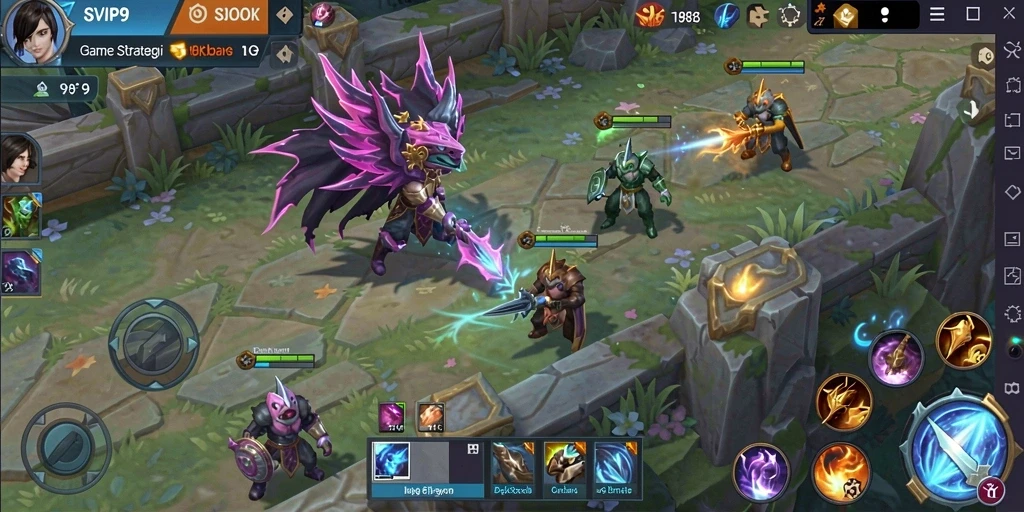 Gameplay menarik dari SVIP9 yang penuh strategi dan taktik.