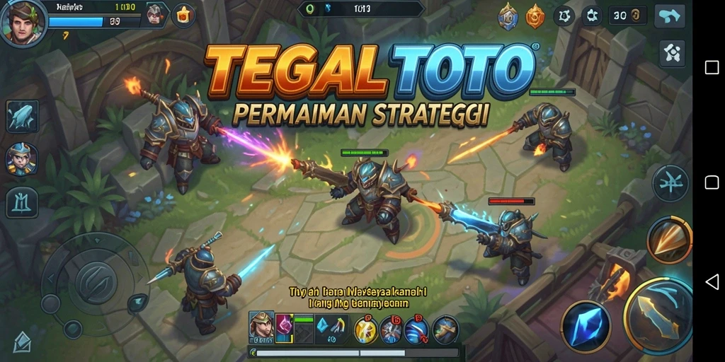 Tampilan gameplay TEGALTOTO yang menegangkan dengan strategi yang mendalam.